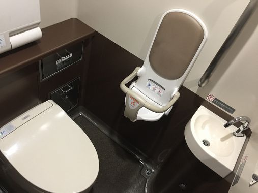 Un Wc della metropolitana di Tokyo